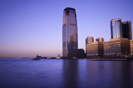Downtown Jersey City at Dusk